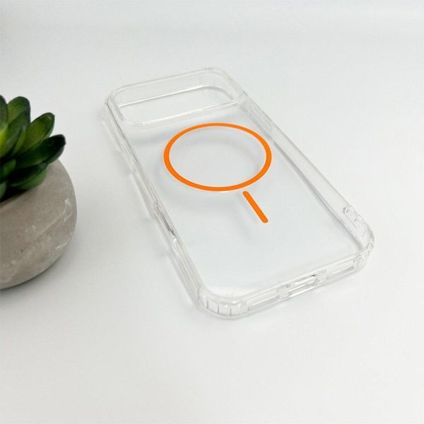 Чехол Acrylic Thin Magnetic для Apple iPhone 17 Pro Orange 666-03727 фото
