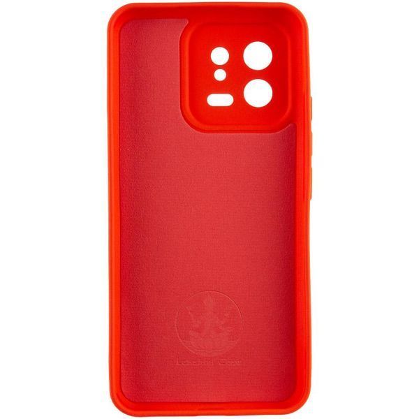 Чехол TPU GETMAN Liquid Silk Full Camera для Xiaomi 13 Красный / Red ILSO-00000081488-5 фото