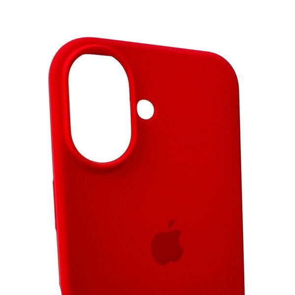 Силіконовий чохол для iPhone 16 Red 666-01183 фото