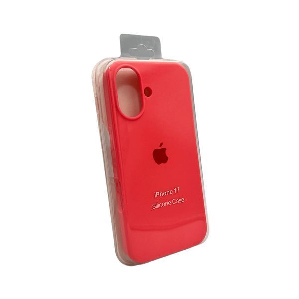 Силиконовый чехол для Apple iPhone 17 Pink Orange 208-06678 фото