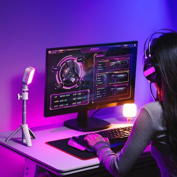 Видеосвет Ulanzi Vijim U60 RGB Video Light White (L026GBW1 U60 RGB) L026GBW1 фото