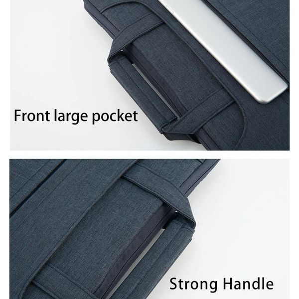 Сумка для ноутбуку Denim with Straps 13/14.2'' Navy Blue 656-03649 фото