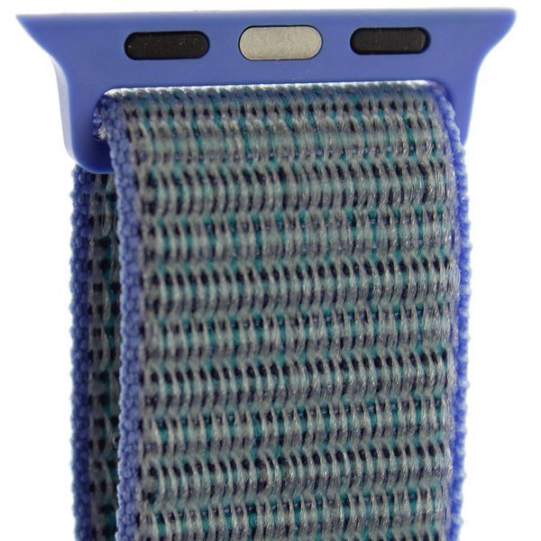 Нейлоновий ремінець для Apple Watch 38/40/41 mm Tahoe Blue 212-00088 фото