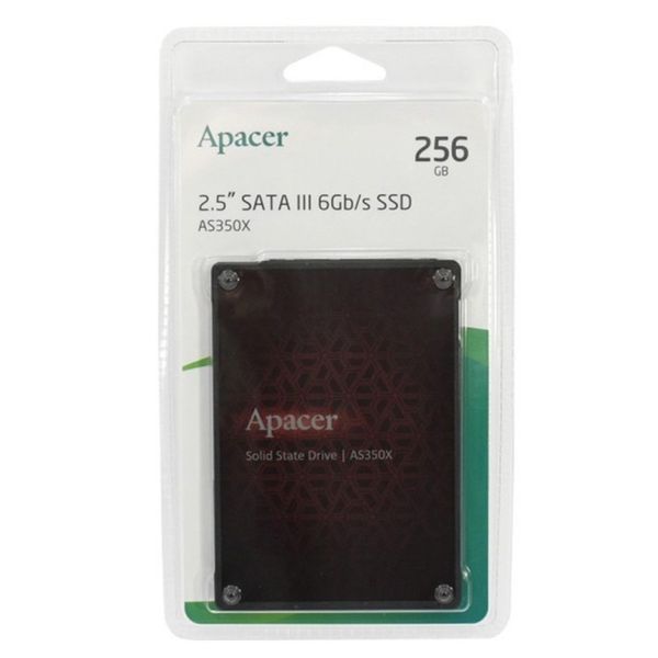 Накопитель SSD Apacer AS350X 256GB 2.5" 7mm SATAIII 3D NAND AP256GAS350XR-1 фото