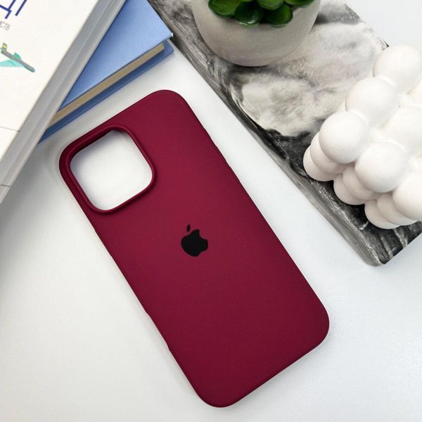 Силіконовий чохол для iPhone 16 Pro Max Plum 666-01287 фото