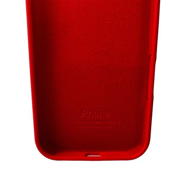 Силіконовий чохол для iPhone 16 Red 666-01183 фото