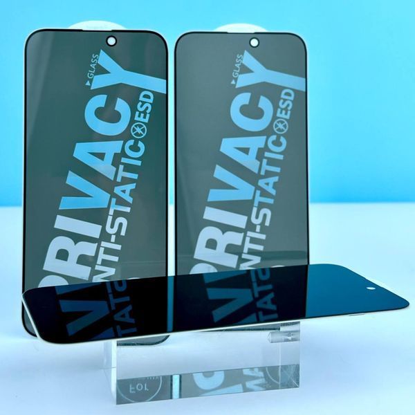 Захисне скло анти-шпигун Letter Privacy Anti-Static Glass для iPhone 15 Plus 777-02153 фото