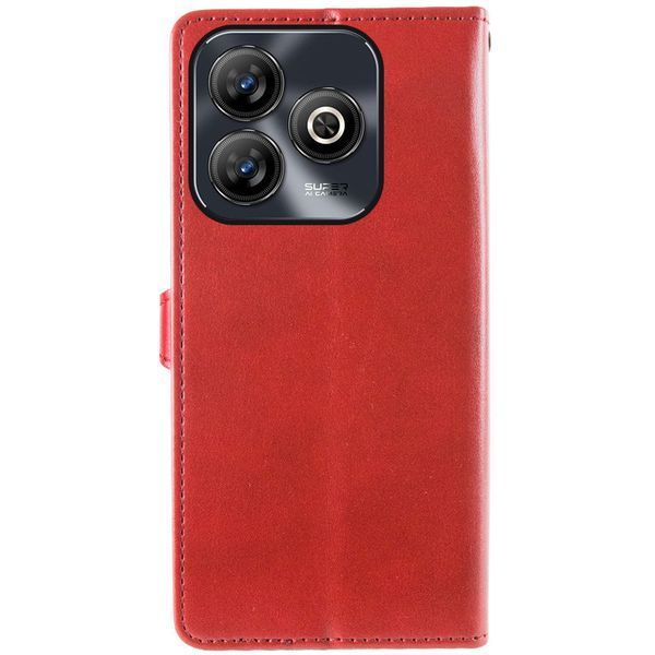 Шкіряний чохол-книжка GETMAN Gallant (PU) для ZTE Blade A75 4G Red 777-06158 фото