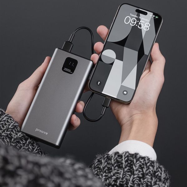Power Bank Proove Guardian 22.5W 20000mAh Metal Gray PBG222210004 фото