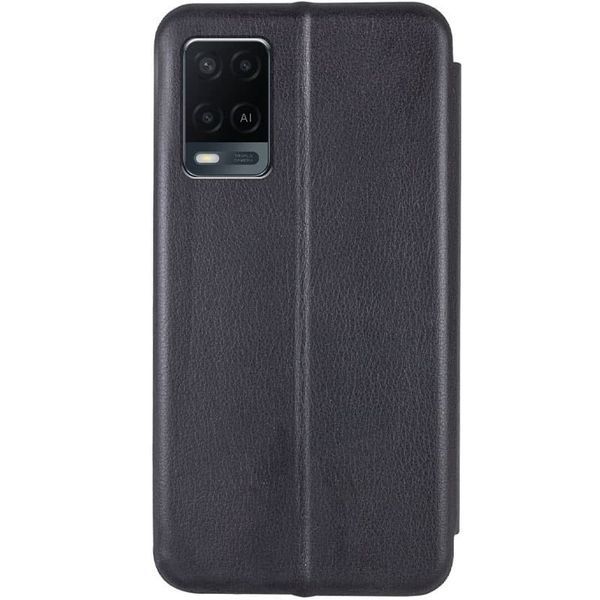 Шкіряний чохол-книжка Classy для Oppo A54 4G Чорний 777-03495 фото