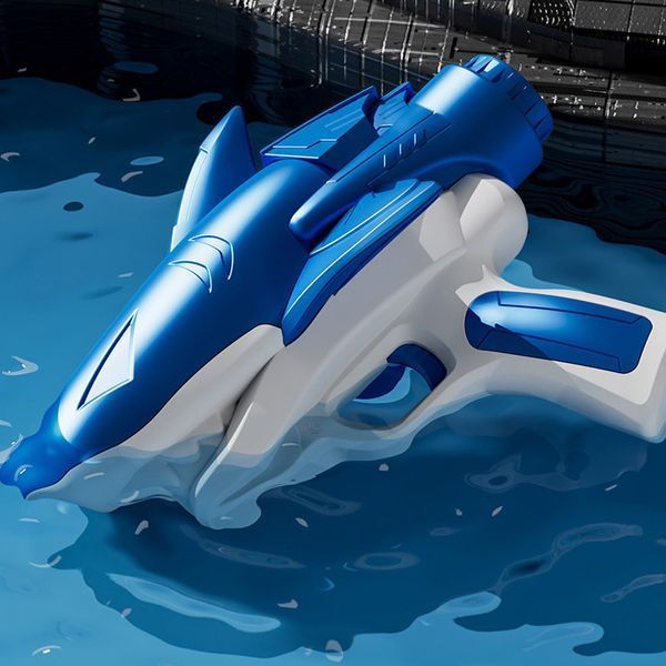 Водный аккумуляторный пистолет Shark Water Gun 185-68 (300ml) with lithium battery Blue ILSO-00000078658-2 фото