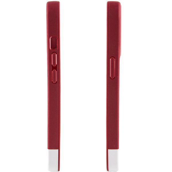 Чохол TPU+PC Bichromatic для Apple iPhone 13 Pro Max (6.7") Wine / White 555-04008 фото
