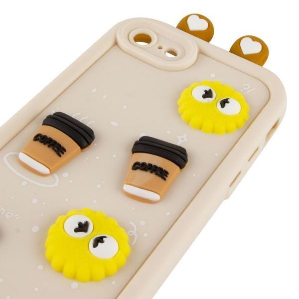 Чохол TPU Toys Case with Ears для Apple iPhone 7 / 8 / SE (2020) Sand 208-05415 фото