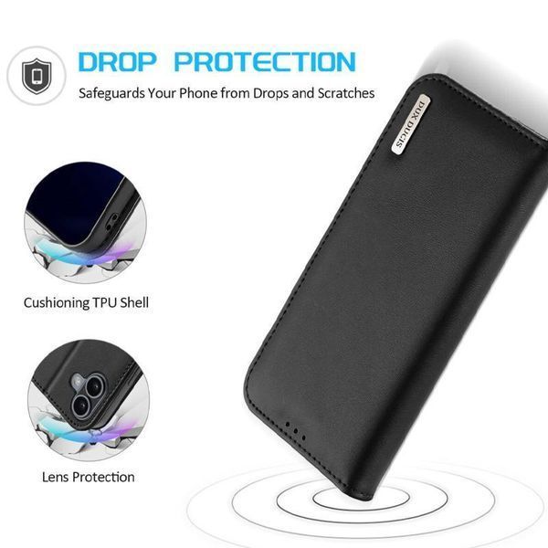 Чохол-книжка Dux Ducis Hivo для Apple iPhone 17 (6.3") Black 777-08189 фото