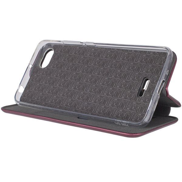 Кожаный чехол-книжка Classy для Xiaomi Redmi 6A Maroon 777-06101 фото