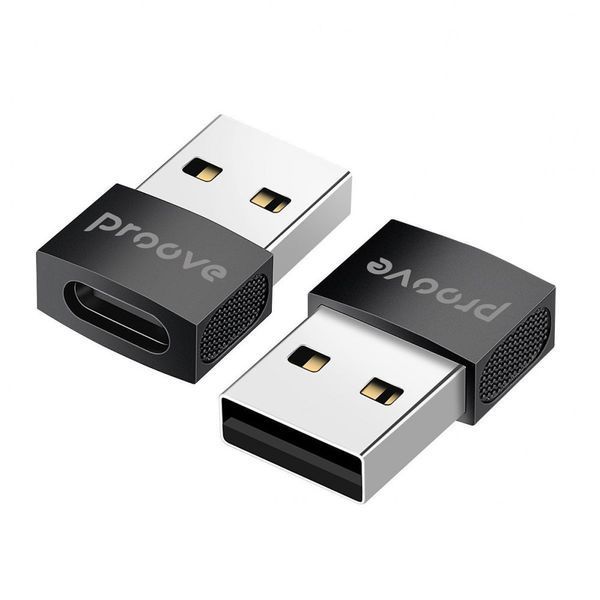 Переходник OTG Proove Extension Type-C to USB Black HBEX00012001 фото