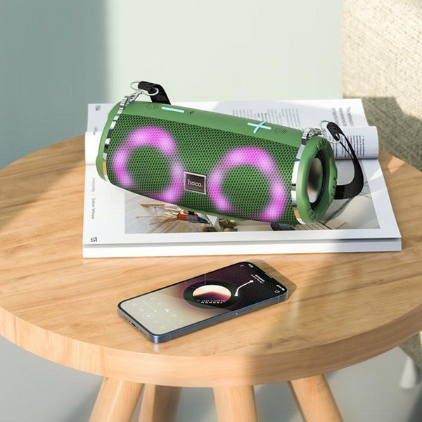Портативна колонка HOCO HC12 Sports BT speaker Dark Green 656-00773 фото