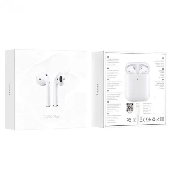Беспроводные наушники HOCO EW02 Plus TWS headset White 656-03272 фото