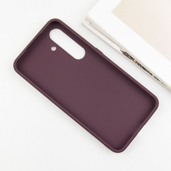 Чохол TPU Bonbon Metal Style для Samsung Galaxy S24 / S25 Plum 555-02776 фото