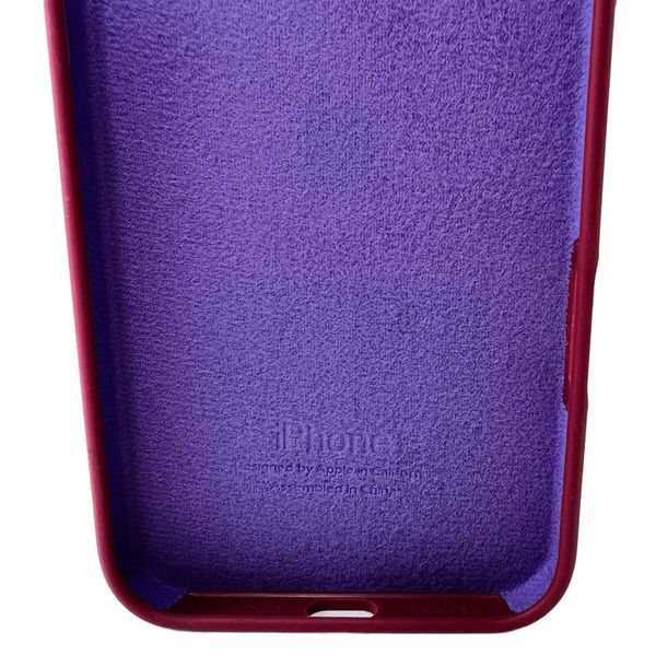 Силіконовий чохол для iPhone 16 Pro Max Plum 666-01287 фото