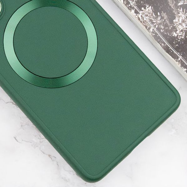 TPU чохол Bonbon Metal Style with Magnetic Fit для Samsung Galaxy A25 5G Зелений / Army Green ILSO-00000070339-4 фото