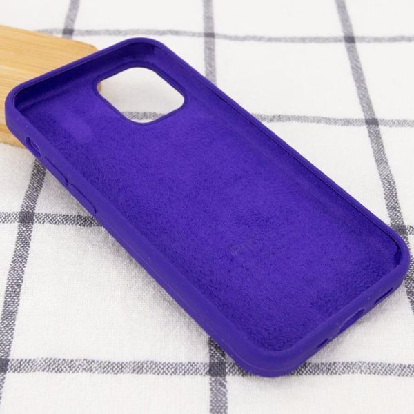 Чохол Silicone Case Full Protective для Apple iPhone 14 Plus (6.7") Ultra Violet 555-04058 фото