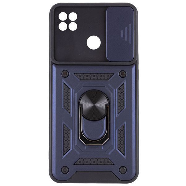 Ударостійкий чохол Camshield Serge Ring для Xiaomi Redmi 9C / Redmi 10A Blue 777-04684 фото