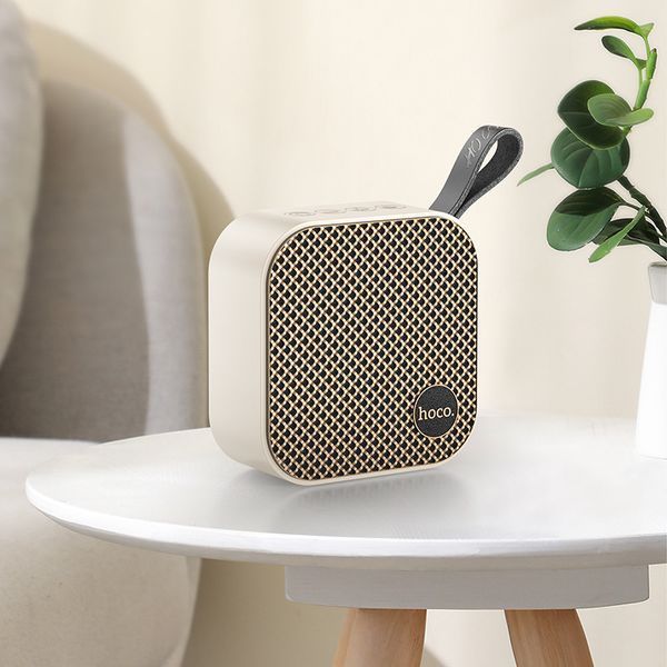 Портативная колонка HOCO HC22 Auspicious sports BT speaker, 5W, Paint White 6931474798893 фото