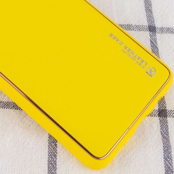 Шкіряний чохол Xshield для Xiaomi 14 Жовтий / Yellow ILSO-00000069361-3 фото