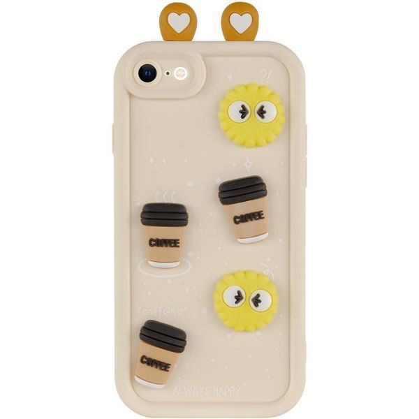 Чохол TPU Toys Case with Ears для Apple iPhone 7 / 8 / SE (2020) Sand 208-05415 фото