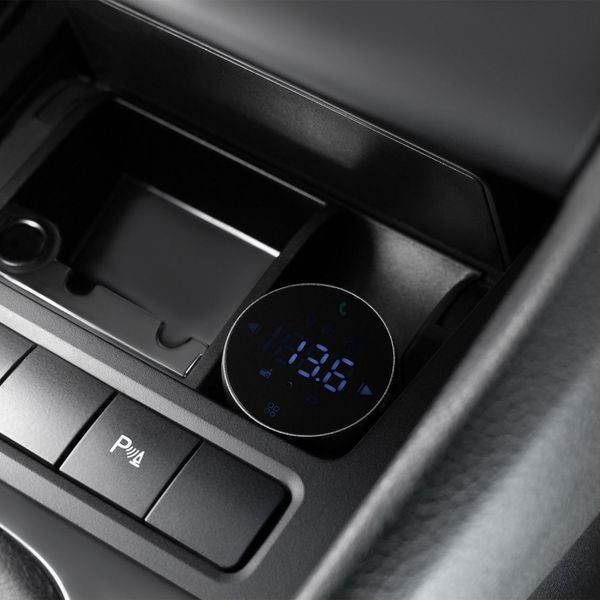 АЗП Proove FM Launcher Sound Sync 30W (PD+QC3.0) Type-C+USB Gray FMSS30110003 фото