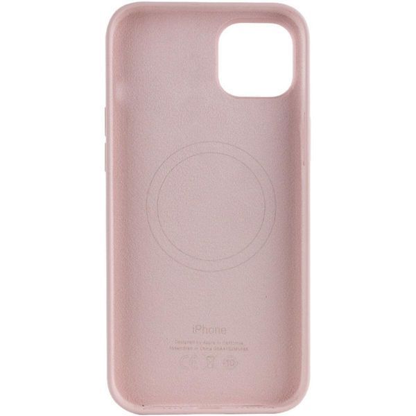 Чохол Silicone Full Case with MagSafe для iPhone 14 Chalk Pink 656-01187 фото