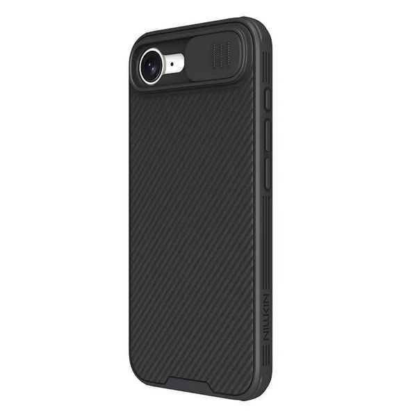 Карбонова накладка Nillkin CamShield Pro для Apple iPhone 16e\17e (6.1") Black 777-08139 фото
