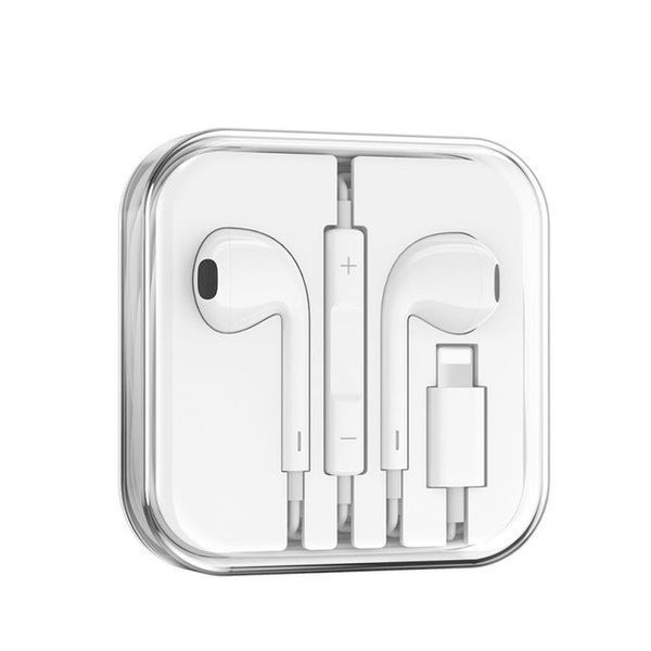 Наушники Denmen DR10 Lightning (Bluetooth) White 221-00044 фото