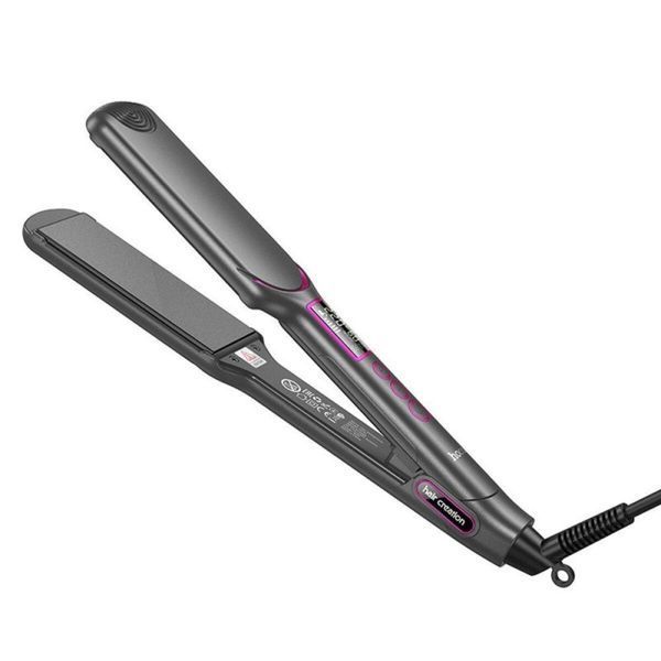 Гребінець для випрямлення волосся з цифровим дисплеєм HOCO HP42 Wide board hair straightener with digital display(EU) Gray 656-02521 фото