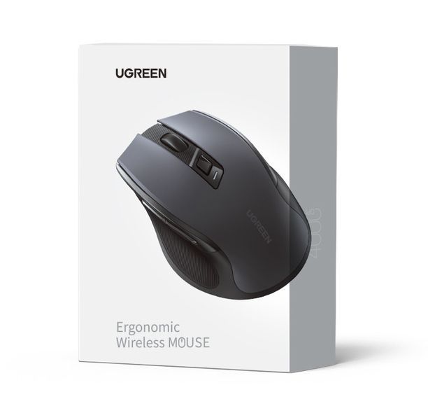 Манипулятор мышь бездротова UGREEN MU006 Ergonomic Wireless Mouse Red UGR-25752 фото