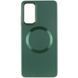 TPU чохол Bonbon Metal Style with Magnetic Fit для Samsung Galaxy A25 5G Зелений / Army Green ILSO-00000070339-4 фото 2