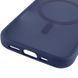 TPU+PC чохол Metal Buttons with MagSafe для Apple iPhone 17 (6.3") Navy Blue 777-08230 фото 5