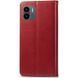 Кожаный чехол-книжка GETMAN Gallant (PU) для Xiaomi Redmi A1 / A2 Red 777-06458 фото 3