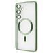 Чехол WAVE Metal Color Case with Magnetic Ring для Samsung Galaxy S25 FE Dark green 656-08017 фото 1