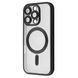 Чохол Metal Matte Case з Magsafe для iPhone 16 Pro Max Black Titanium 214-01510 фото 1