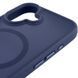 TPU+PC чохол Metal Buttons with MagSafe для Apple iPhone 17 (6.3") Navy Blue 777-08230 фото 4