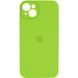 Силиконовый чехол с закрытой камерой для iPhone 14 Shiny Green 666-00821 фото