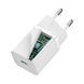 Мережевий зарядний пристрій Baseus Super Si quick charger IC 30W EU White 656-01317 фото 4