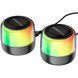 Портативна колонка BOROFONE BP12 Colorful BT wired 2-in-1 computer speaker Black 656-00661 фото 1