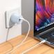 МЗП Borofone BA94A Lustrous PD30W+QC3.0 (1USB-A/1C) + кабель Type-C to Type-C Blue ILSO-00000076757-1 фото 3