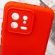 Чехол TPU GETMAN Liquid Silk Full Camera для Xiaomi 13 Красный / Red ILSO-00000081488-5 фото 6