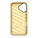 Чехол TPU+PC Nimmy 3D with Metal Buttons для iPhone 16 Cat Khaki 656-02540 фото 2