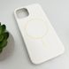 Чохол для смартфона Silicone Case Magnetic для Apple iPhone 13 White 666-03777 фото 4