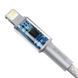 Кабель Baseus High Density Braided Fast Charging Data Cable Type-C to iP PD 20W 2m White CATLGD-A02 фото 5